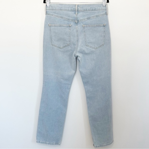 AYR The Sugar Jeans Straight Leg High Rise Light Wash Size 30 - Picture 3 of 10